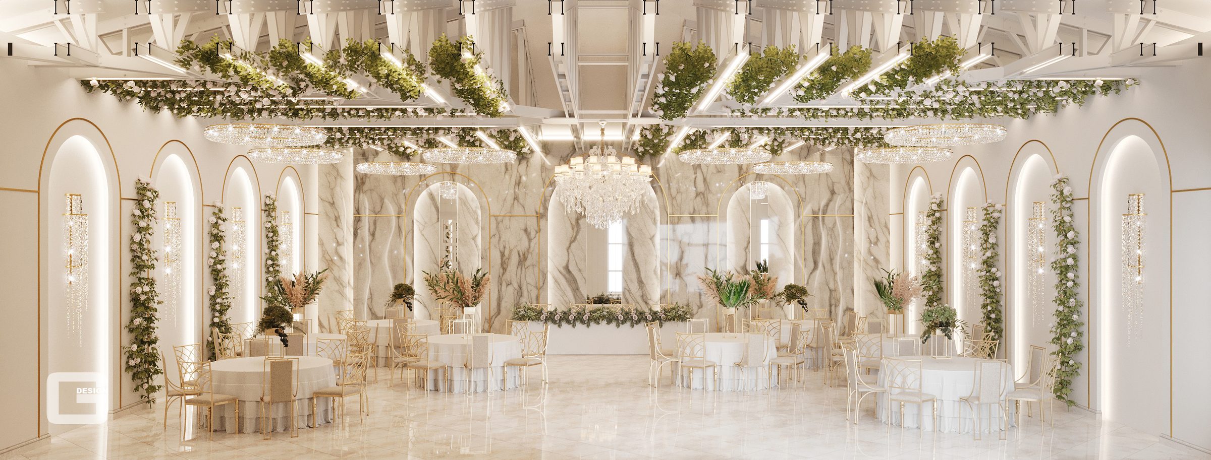 Проект BANQUET HOUSE — главната зала