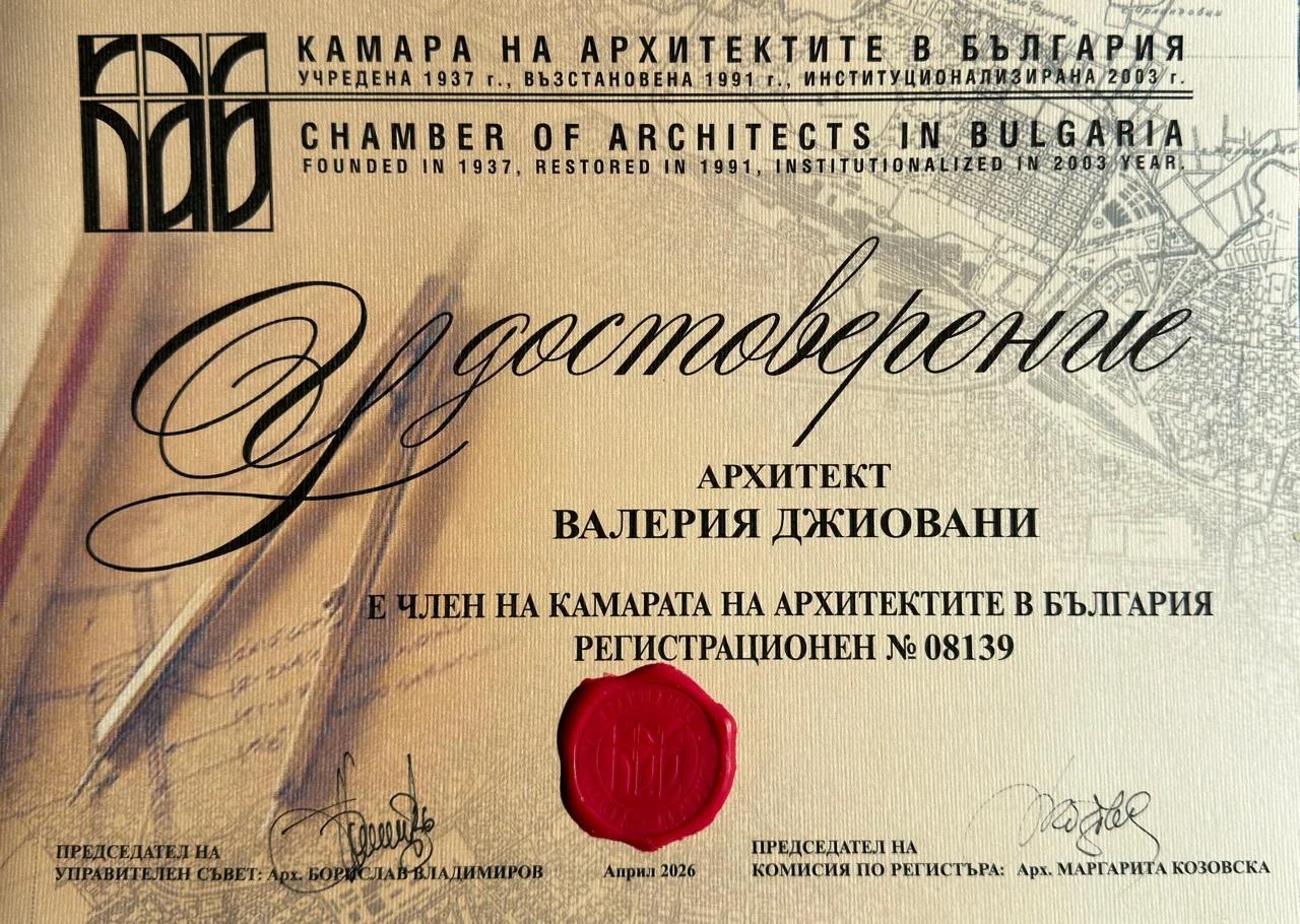 Удостоверение за членство